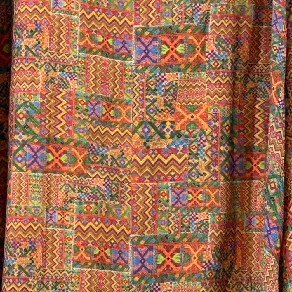 Women's Multicolor Patterned Maxi Skirt - Picture 2 of 13